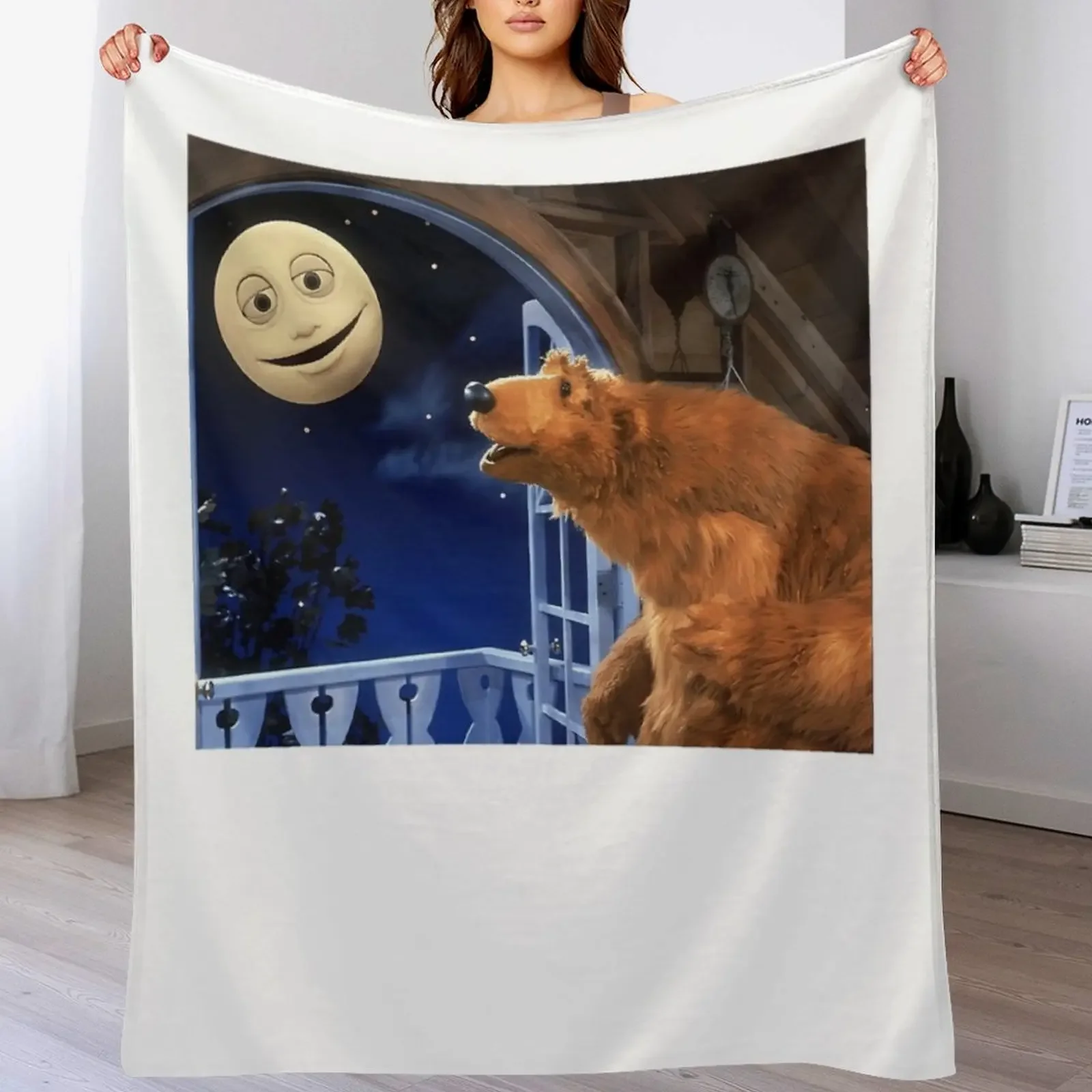 Bear & Luna Throw Blanket Machine Washable Soft Warm Blanket
Bear & Luna Throw Blanket Machine Washable Soft Warm Blanket