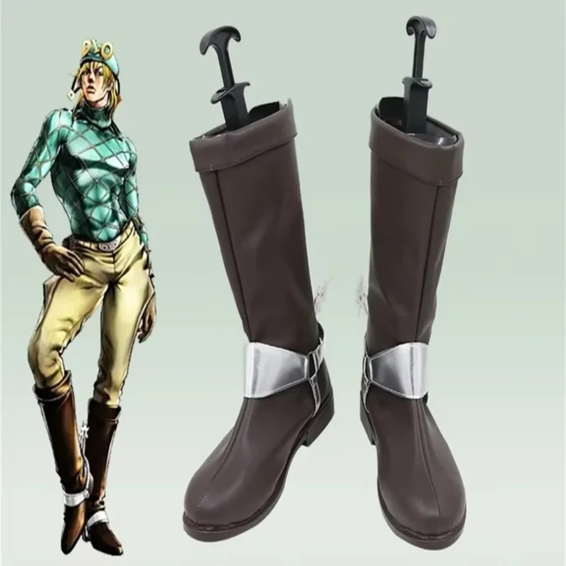 JOJO Steel Ball Run Diego Brando Обувь для косплея Сапоги Хэллоуин Карнавальный реквизит
JOJO Steel Ball Run Diego Brando Обувь для косплея Сапоги Хэллоуин Карнавальный реквизит