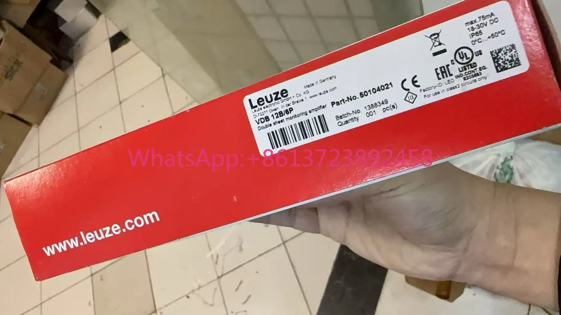 50104021 VDB 12B/6P Leuze High Quality
50104021 VDB 12B/6P Leuze High Quality