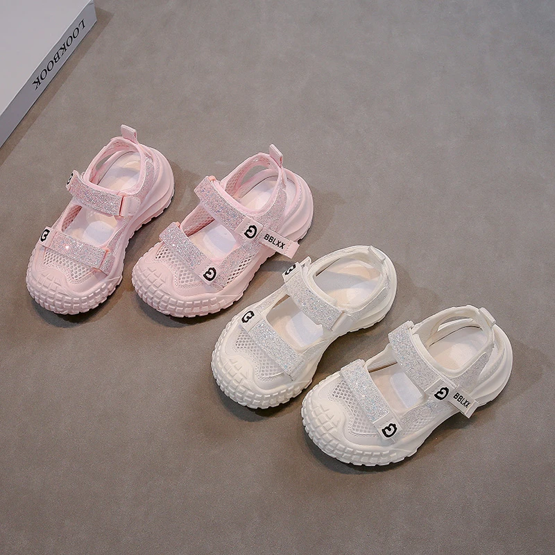 2025 Summer New Children Casual Sneakers for Girls Fashion Korean Style Soft Bottom Anti-slippery Versatile Chic Sports Sandals
2025 Summer New Children Casual Sneakers for Girls Fashion Korean Style Soft Bottom Anti-slippery Versatile Chic Sports Sandals
