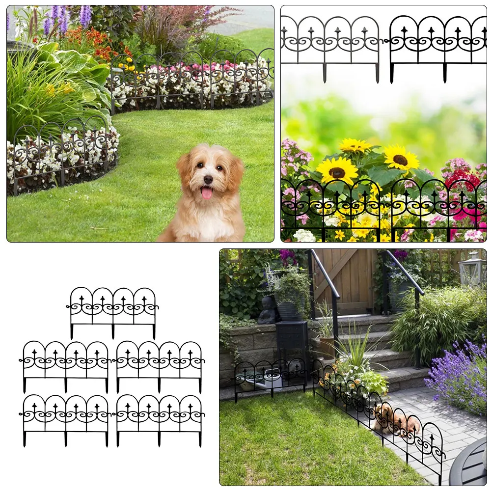 5pcs Plastic Garden Fence Border For Outdoor Dog Blocker Barrier Edging Small Fencing Portable Lawn Panels Backyard Rabbit Yard
5pcs Plastic Garden Fence Border For Outdoor Dog Blocker Barrier Edging Small Fencing Portable Lawn Panels Backyard Rabbit Yard