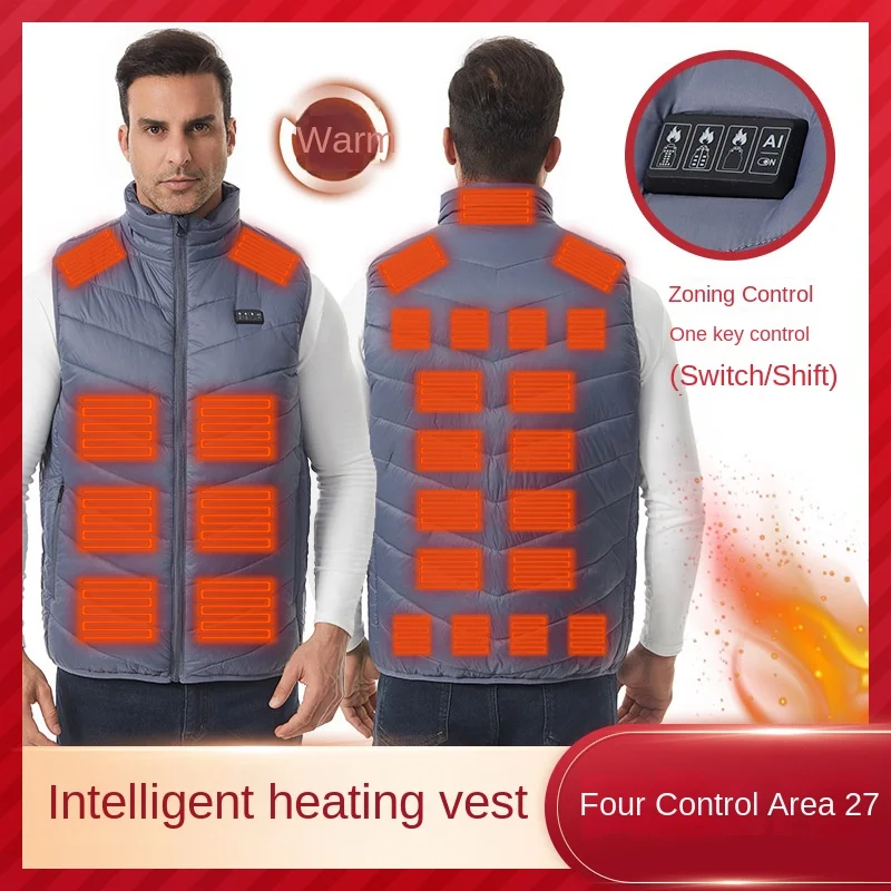 2025 Winter New Smart Heated Vest Constant Temperature Electric Heating Unisex 4 Modes Control 27 Heating Zones
2025 Winter New Smart Heated Vest Constant Temperature Electric Heating Unisex 4 Modes Control 27 Heating Zones