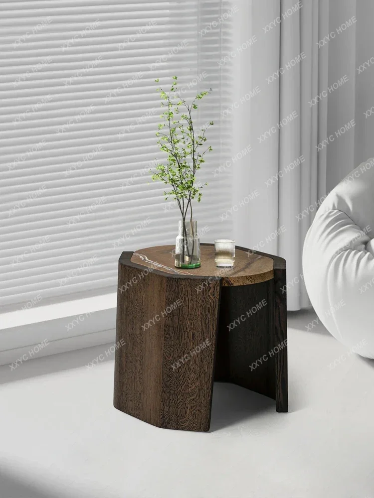 A Nordic creative octagonal solid wood edge few high-end living room sofa corner few
A Nordic creative octagonal solid wood edge few high-end living room sofa corner few