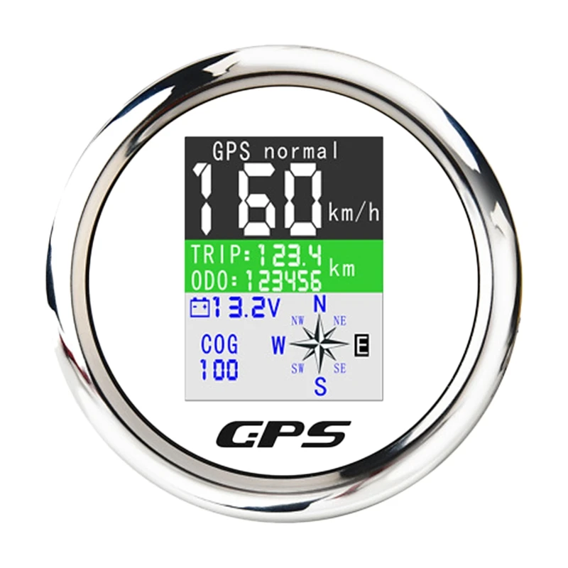 GPS-Спидометр 85 мм, водонепроницаемый цифровой тахометр с TFT-экраном, одометр с GPS-антенной для автомобиля, лодки, мотоцикла
GPS-Спидометр 85 мм, водонепроницаемый цифровой тахометр с TFT-экраном, одометр с GPS-антенной для автомобиля, лодки, мотоцикла