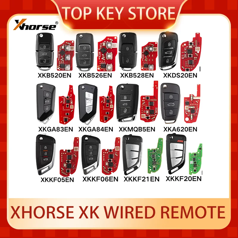 Xhorse Wire Remote XKB520ENXKB526ENXKB528ENXKDS20ENXKGA83ENXKGA84ENXKMQB5ENXKA620ENXKKF05ENXKKF06ENXKKF20ENXKKF21EN
Xhorse Wire Remote XKB520ENXKB526ENXKB528ENXKDS20ENXKGA83ENXKGA84ENXKMQB5ENXKA620ENXKKF05ENXKKF06ENXKKF20ENXKKF21EN