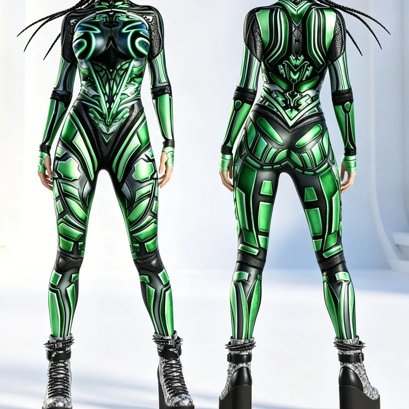 Cool Armor Women Cosplay Punk Jumpsuit Costume Holiday Party Fancy Performance Mechanical Bodysuits Festival Stage Romper
Cool Armor Women Cosplay Punk Jumpsuit Costume Holiday Party Fancy Performance Mechanical Bodysuits Festival Stage Romper