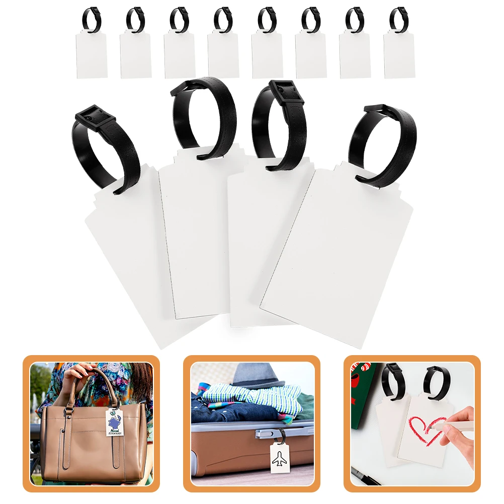 30 Pcs Blank Board Luggage Sign Heat Transfer Suitcase Labels Bag Tag Blanks Sublimation Identification Tags Name
30 Pcs Blank Board Luggage Sign Heat Transfer Suitcase Labels Bag Tag Blanks Sublimation Identification Tags Name