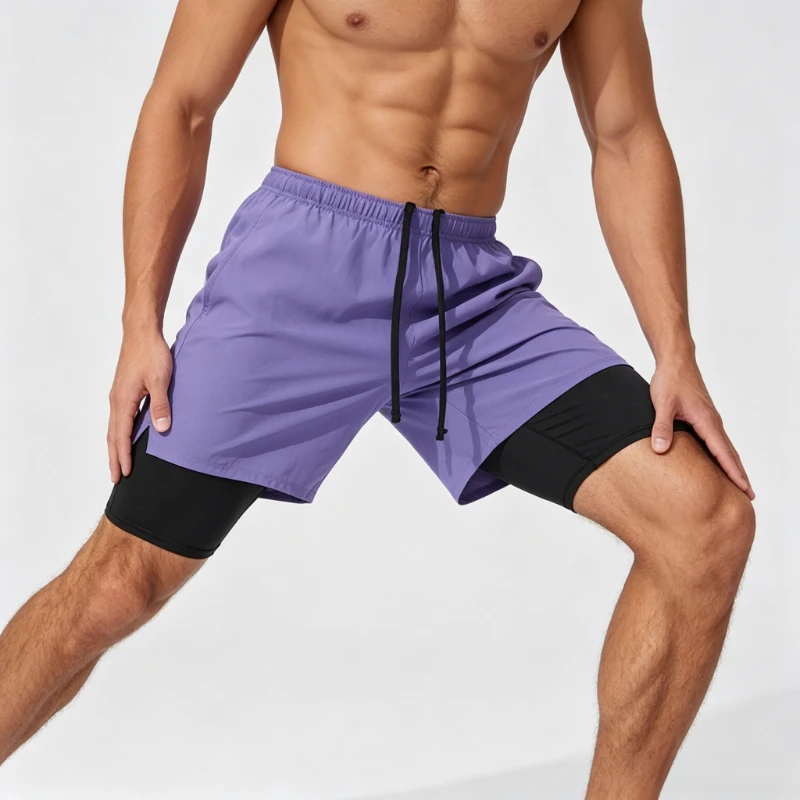Men's 2In1 Running Shorts Loose Athletic Gym Workout Shorts Casual Summer 4 Inch Sports Fitness Jogging Short Pants With Pockets
Men's 2In1 Running Shorts Loose Athletic Gym Workout Shorts Casual Summer 4 Inch Sports Fitness Jogging Short Pants With Pockets