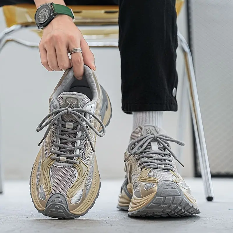 Дышащая мужская спортивная обувь для бега на толстой платформе с сетчатым верхом, простые спортивные уличные мужские повседневные кроссовки унисекс по низкой цене
Дышащая мужская спортивная обувь для бега на толстой платформе с сетчатым верхом, простые спортивные уличные мужские повседневные кроссовки унисекс по низкой цене