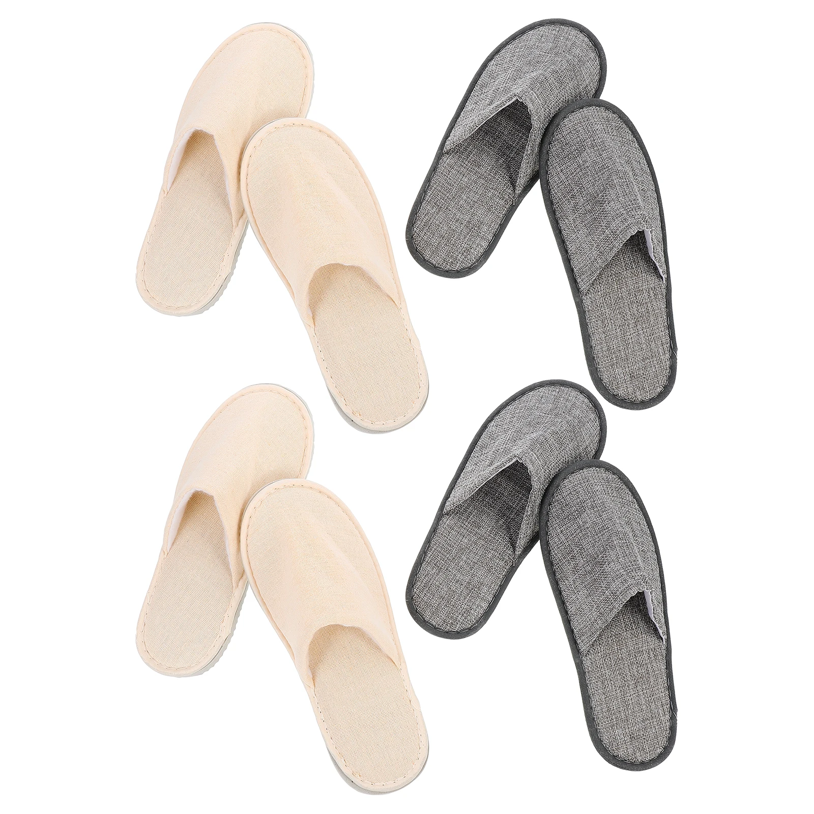4 Pairs Portable Slippers Travel Folding Disposable Home Linen Foldable Indoor Lightweight Durable Non Slip Hotel Party Office
4 Pairs Portable Slippers Travel Folding Disposable Home Linen Foldable Indoor Lightweight Durable Non Slip Hotel Party Office