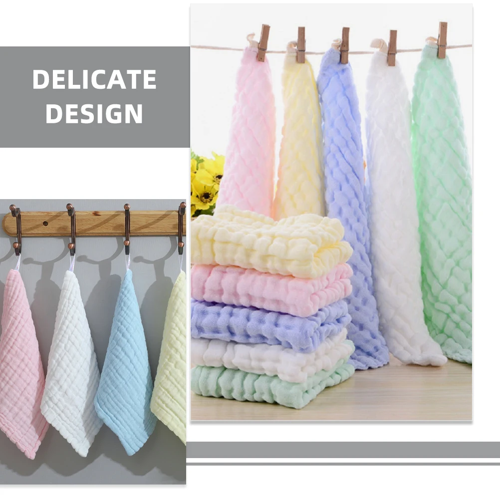 5 pcs Baby Washcloths Cotton Muslin Towels Newborn Absorbent Burp Cloth Drool Wipes Infant Toddler Bath Set Gift
5 pcs Baby Washcloths Cotton Muslin Towels Newborn Absorbent Burp Cloth Drool Wipes Infant Toddler Bath Set Gift