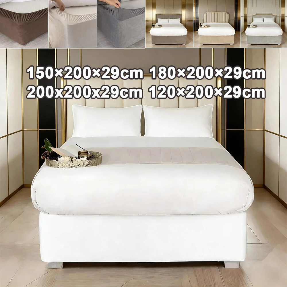 1 шт. Роскошный замшевый чехол-юбка для диван-кровати, 3-сторонний, противоскользящий, пылезащитный, для основания кровати, для отелей, дома, спальни
1 шт. Роскошный замшевый чехол-юбка для диван-кровати, 3-сторонний, противоскользящий, пылезащитный, для основания кровати, для отелей, дома, спальни