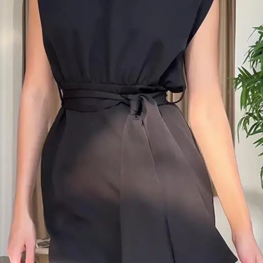 Women's Dresses Temperament Commuting Daily Clothes Fashion Round Neck Sleeveless Zipper Slimming Waist Split Dress Women Wear
Women's Dresses Temperament Commuting Daily Clothes Fashion Round Neck Sleeveless Zipper Slimming Waist Split Dress Women Wear