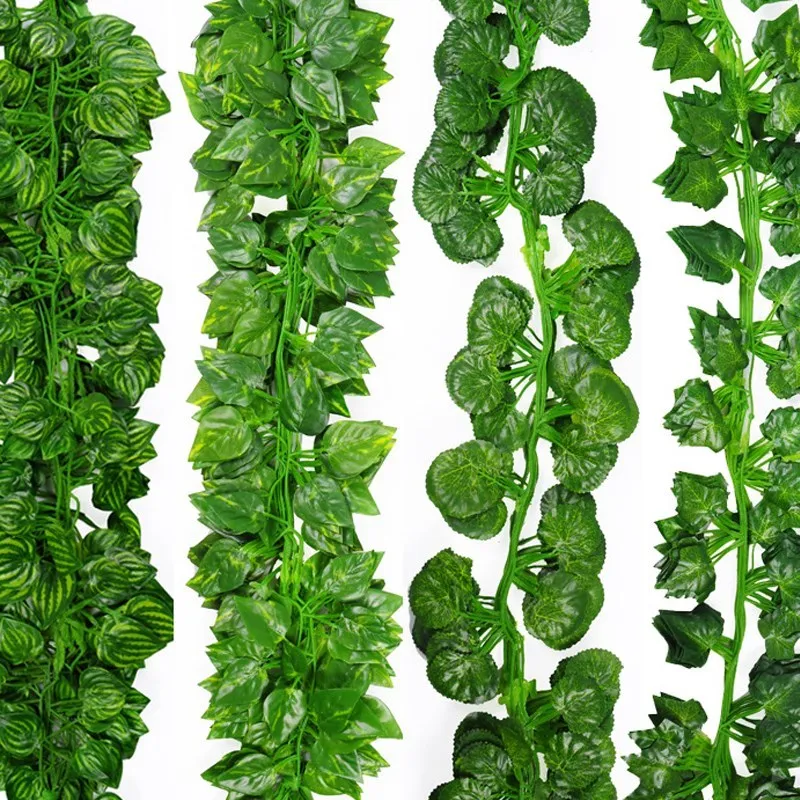 Fake Plants Green Leaf Artificial Plant Ivy Wreath Ceiling Rattan Home Bedroom Wedding Plant Decor Wall Hanging Home Accessories
Fake Plants Green Leaf Artificial Plant Ivy Wreath Ceiling Rattan Home Bedroom Wedding Plant Decor Wall Hanging Home Accessories