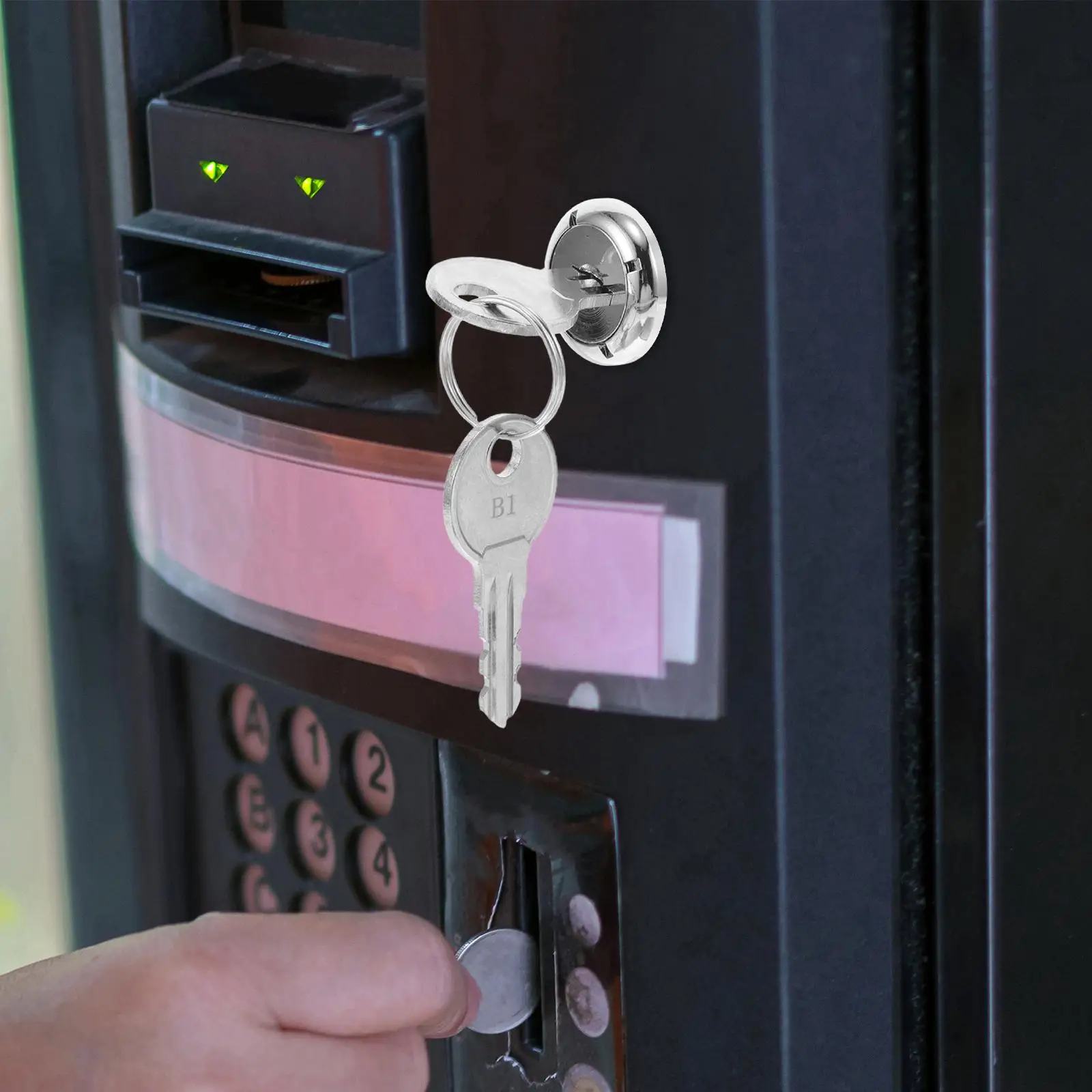 Vending Machine Lock Replacement Universal Cylinder Keys Lock Candy Tubular Cylinder with Universal Safe Replacement Top Cover
Vending Machine Lock Replacement Universal Cylinder Keys Lock Candy Tubular Cylinder with Universal Safe Replacement Top Cover