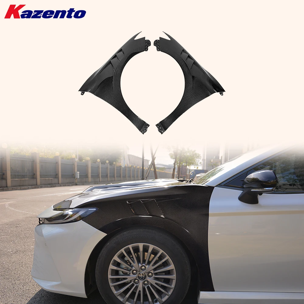 For Toyota Camry 2024 XV80 Sedan HT Style Vented Carbon Fiber Front Fender
For Toyota Camry 2024 XV80 Sedan HT Style Vented Carbon Fiber Front Fender