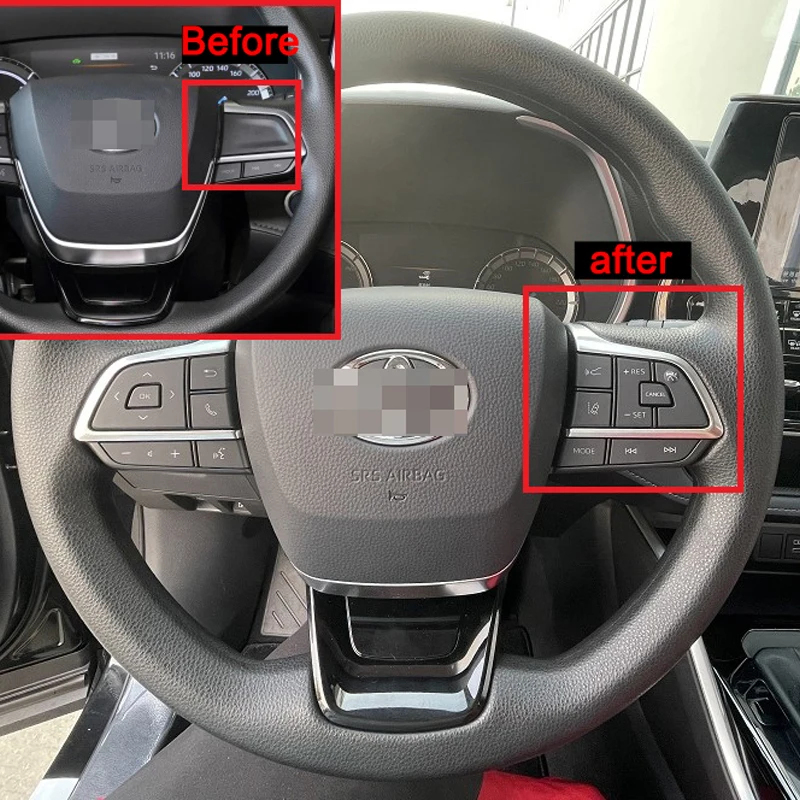 Car cruise switch Steering wheel button Bluetooth button Steering wheel frame modification For Toyota Highlander Sienna 22-2025
Car cruise switch Steering wheel button Bluetooth button Steering wheel frame modification For Toyota Highlander Sienna 22-2025
