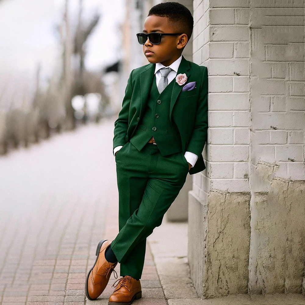 Свадебные костюмы для мальчиков, однотонные полные комплекты, однобортный однобортный однобортный костюм с лацканами, облегающий костюм из трех предметов, куртка, брюки, жилет, детская одежда
Свадебные костюмы для мальчиков, однотонные полные комплекты, однобортный однобортный однобортный костюм с лацканами, облегающий костюм из трех предметов, куртка, брюки, жилет, детская одежда