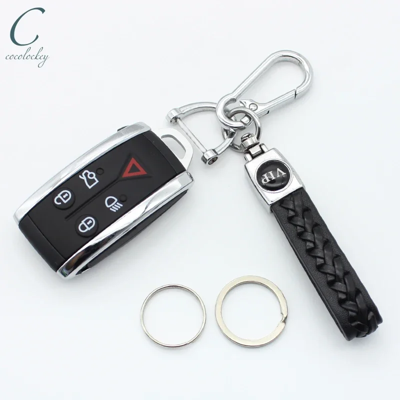 Cocolockey 5Button Smart Remote Key Shell Fob for Jaguar XK XKR XJ8 XF Car Keys Fob Case Housing Uncut Blade High Quality
Cocolockey 5Button Smart Remote Key Shell Fob for Jaguar XK XKR XJ8 XF Car Keys Fob Case Housing Uncut Blade High Quality