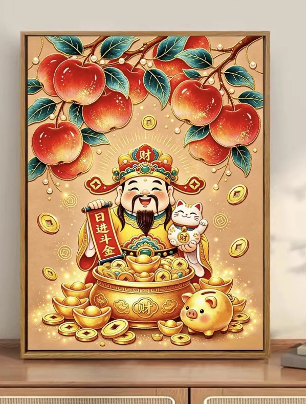 9CT 11CT God of Wealth Embroidery DIY Chinese Style Printed Kits Cross Stitch Thread Needlework Sets Home Crafts 31 Colors
9CT 11CT God of Wealth Embroidery DIY Chinese Style Printed Kits Cross Stitch Thread Needlework Sets Home Crafts 31 Colors