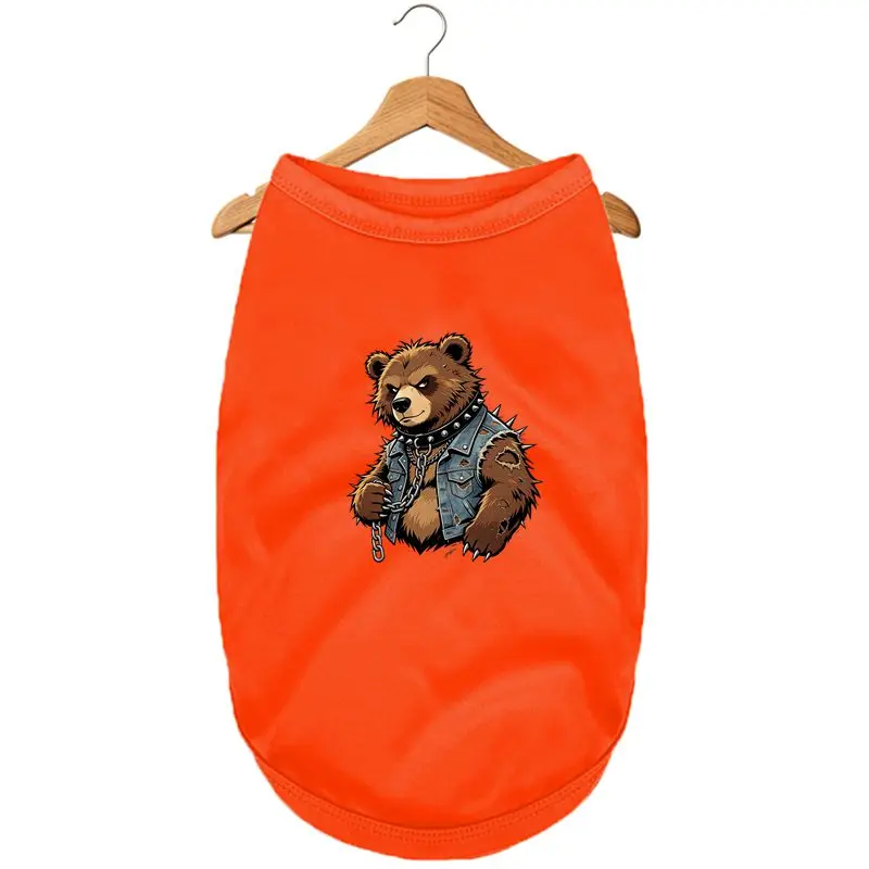 Dog Summer Vest Rock Bear Print Quick Dry
Dog Summer Vest Rock Bear Print Quick Dry