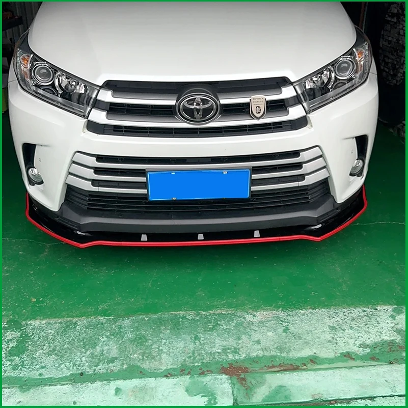 Car Styling For Toyota Highlander Kluger 2017-2019 Bumper Lip Diffuser Protector Cover Trim Decorative Auto Parts Accessories
Car Styling For Toyota Highlander Kluger 2017-2019 Bumper Lip Diffuser Protector Cover Trim Decorative Auto Parts Accessories