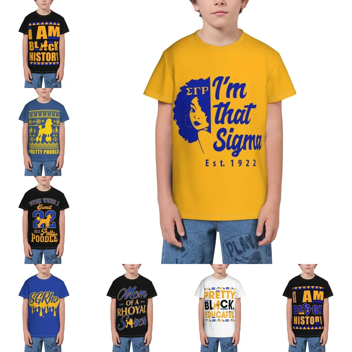 Sigma SGR Gamma Rho T Shirt - Short Sleeve Crew Neck Soft Fitted Tee Shirts for Teen Girl & Boy
Sigma SGR Gamma Rho T Shirt - Short Sleeve Crew Neck Soft Fitted Tee Shirts for Teen Girl & Boy