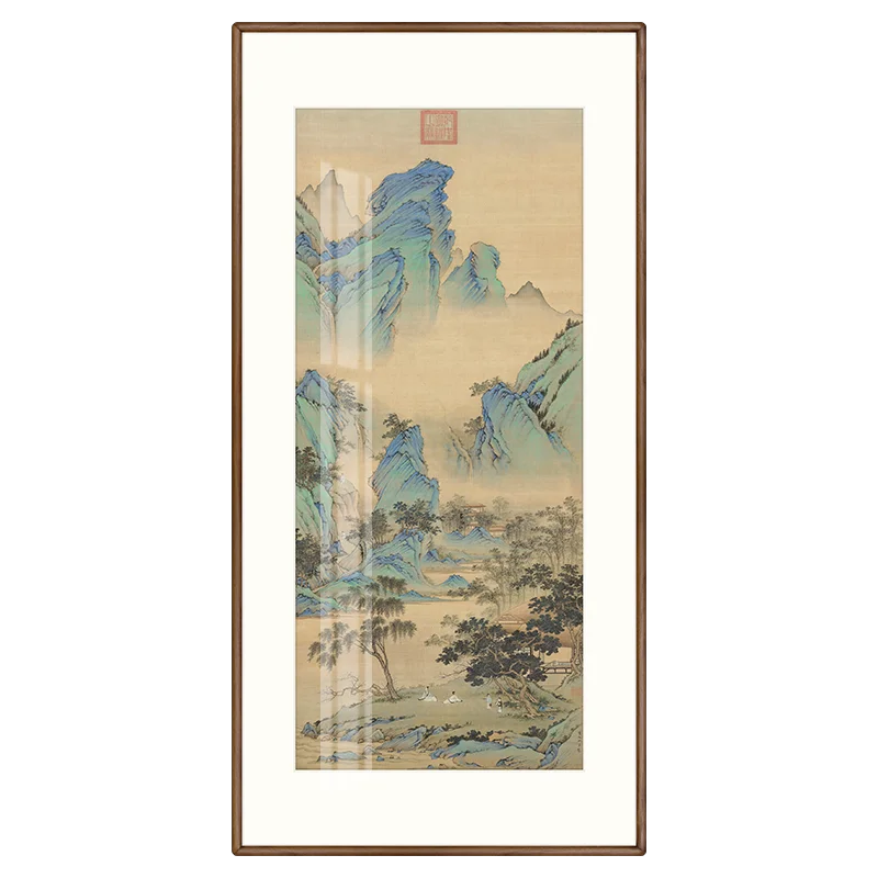 The entrance tea room hangs paintings of Song Dynasty aesthetics retro corridor aisles new Chinese decorative paintings
The entrance tea room hangs paintings of Song Dynasty aesthetics retro corridor aisles new Chinese decorative paintings