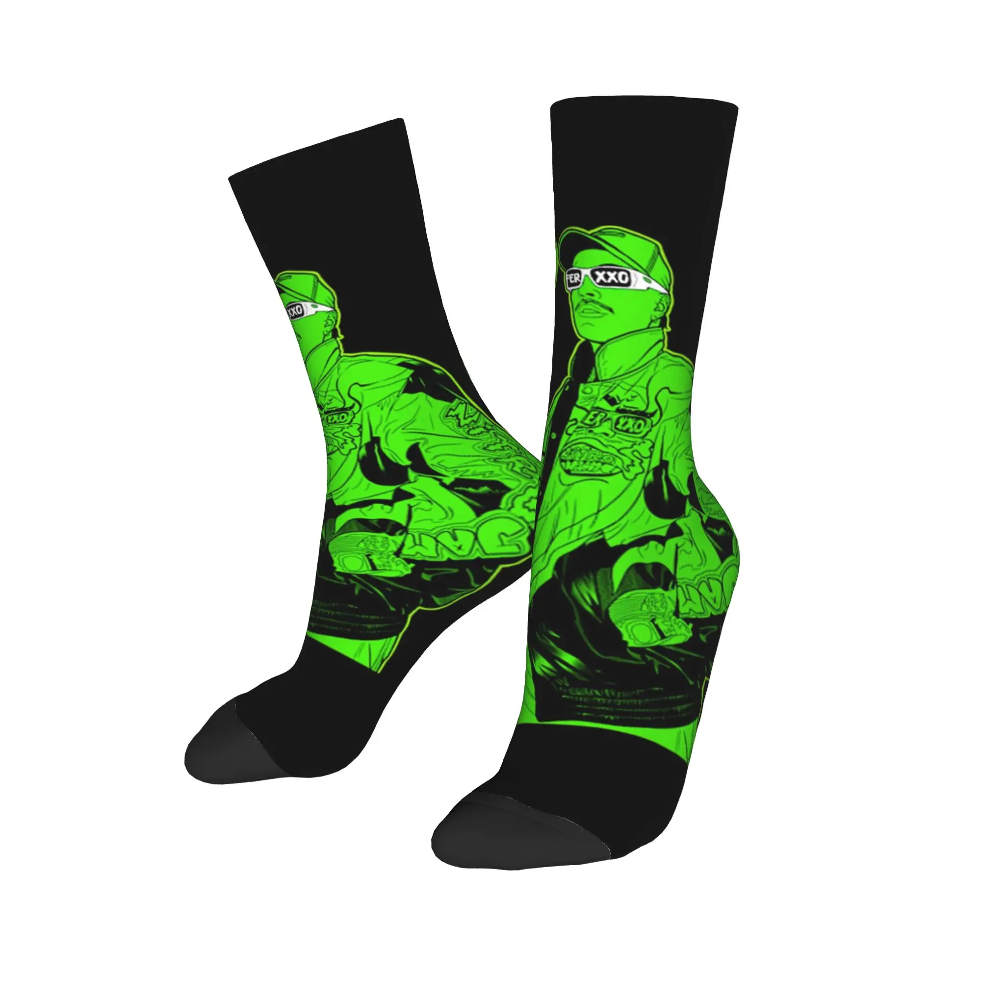 Fashion Men's Socks Casual Feids Ferxxos Rapper Colombia Sock Polyester Sport Women Socks Spring Summer Autumn Winter
Fashion Men's Socks Casual Feids Ferxxos Rapper Colombia Sock Polyester Sport Women Socks Spring Summer Autumn Winter