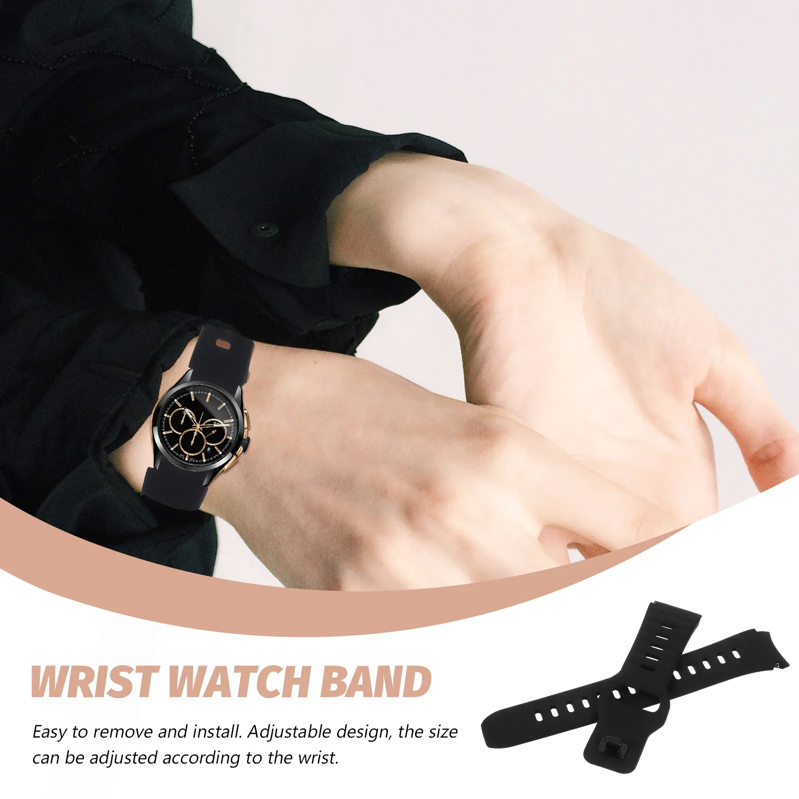 1 комплект, силиконовый ремешок для часов, регулируемый сменный ремешок, универсальный ремень для часов 4, 5, 6, классический ремешок для умных часов Pro, противоскользящий
1 комплект, силиконовый ремешок для часов, регулируемый сменный ремешок, универсальный ремень для часов 4, 5, 6, классический ремешок для умных часов Pro, противоскользящий