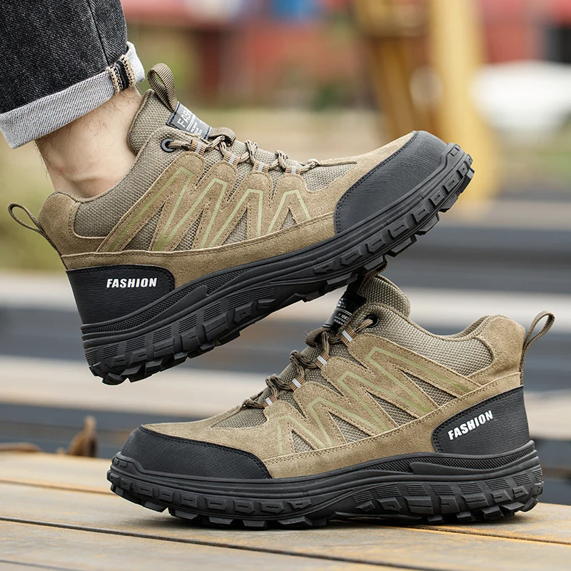 Men's Safety Work Shoes Anti-Crush Piercing Plastic Toe Cap Insulated Outdoor Casual Labor Protection Boots Secure Footwear
Men's Safety Work Shoes Anti-Crush Piercing Plastic Toe Cap Insulated Outdoor Casual Labor Protection Boots Secure Footwear