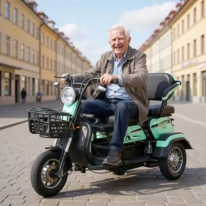 20261000W 48V 3-Seat Electric Tricycle for Adults with Passengers Elderly Mobility Scooter Electric Scooter for Parents and
20261000W 48V 3-Seat Electric Tricycle for Adults with Passengers Elderly Mobility Scooter Electric Scooter for Parents and
