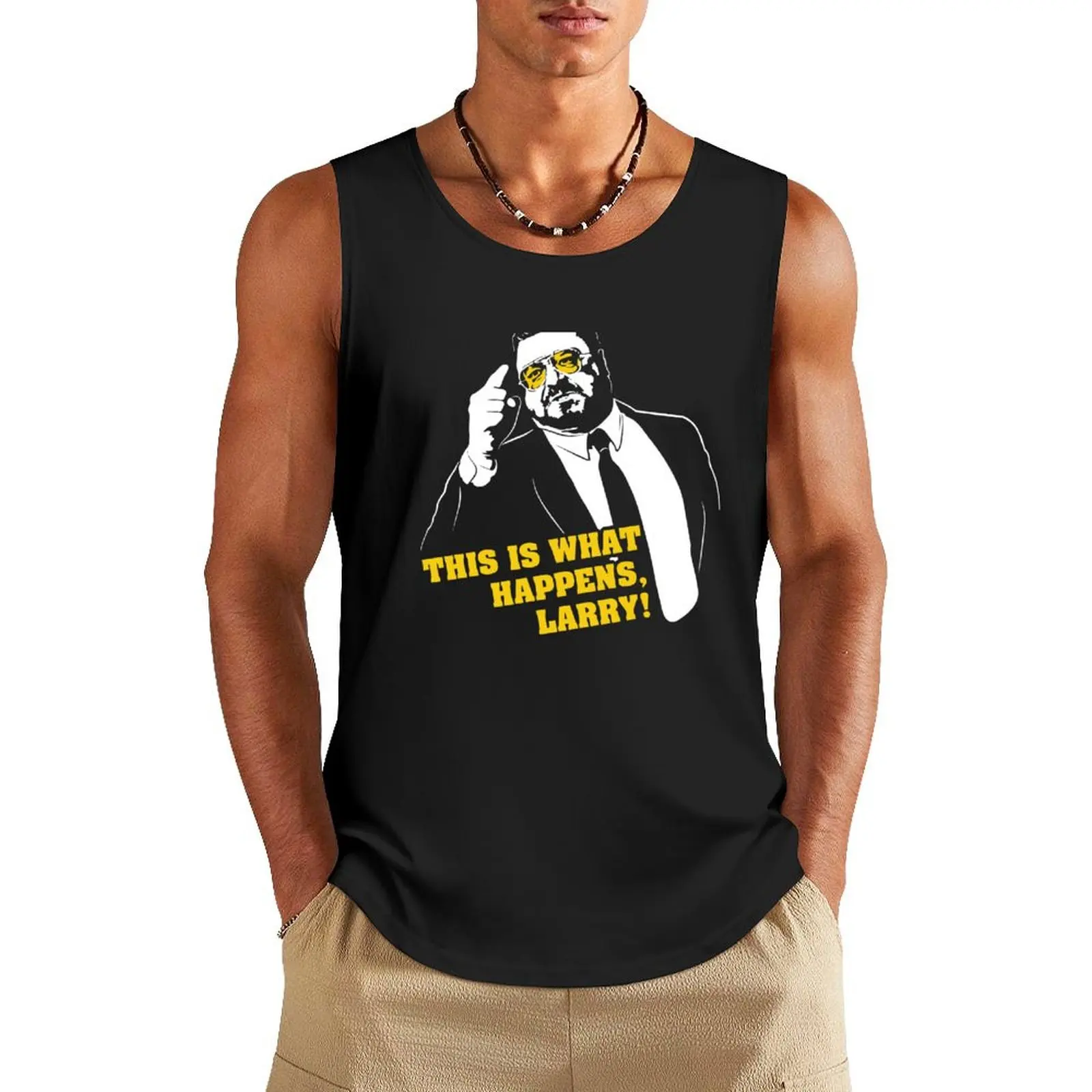 This is what happens Larry Tank Top Men's gym articles anime top
This is what happens Larry Tank Top Men's gym articles anime top