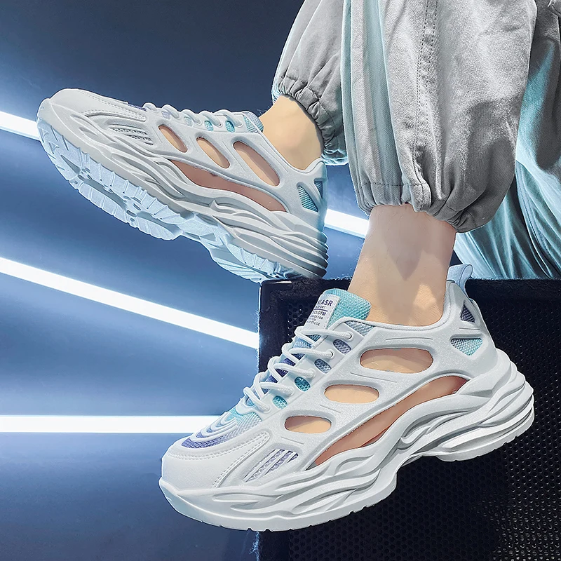 Summer Hollow Out Sandals Fashionable brand men's casual shoes Breathable shoes Men's Shoes Men's Casual Sneakers
Summer Hollow Out Sandals Fashionable brand men's casual shoes Breathable shoes Men's Shoes Men's Casual Sneakers
