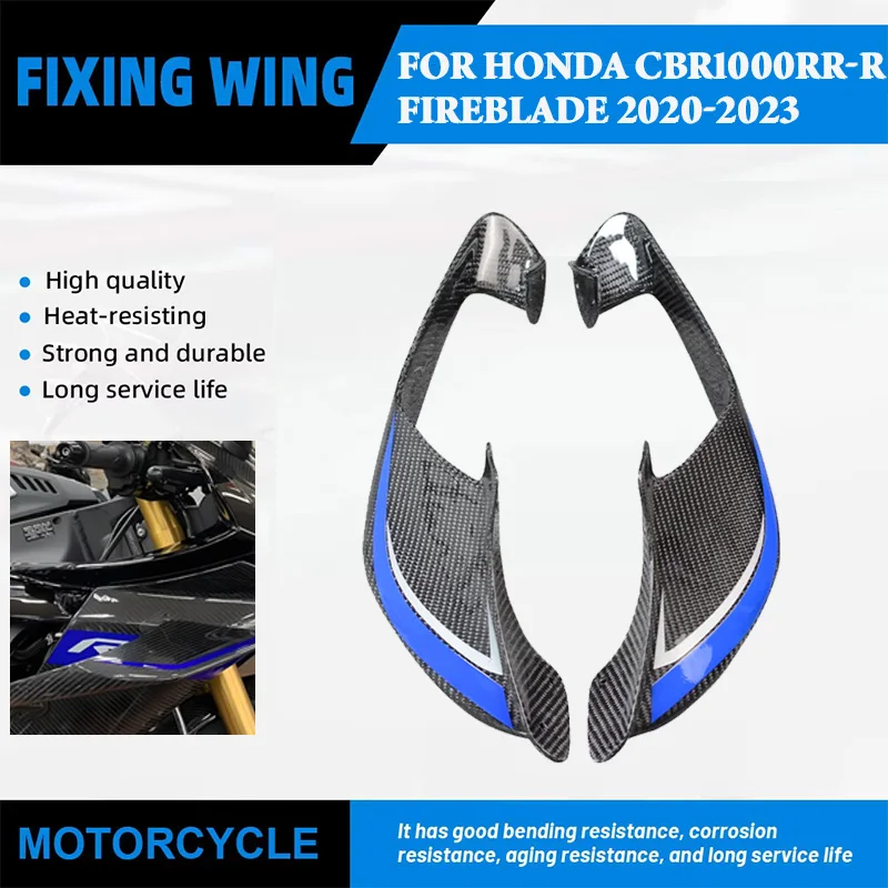 Motorcycle Front Aerodynamic Fixed Wing Spoiler For YAMAHA YZF-R1 YZFR1 YZF R1 2020-2024 Carbon Fiber Side Wing Winglet Aileron
Motorcycle Front Aerodynamic Fixed Wing Spoiler For YAMAHA YZF-R1 YZFR1 YZF R1 2020-2024 Carbon Fiber Side Wing Winglet Aileron