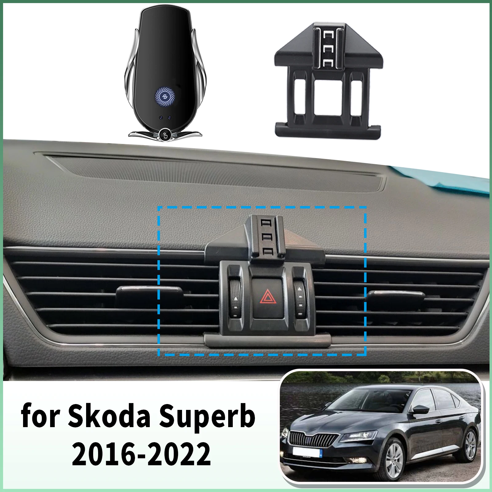 fit for Skoda Superb 2016~2022 Specific Dashboard Navigation Phone Holder Mount Design Car accessoires
fit for Skoda Superb 2016~2022 Specific Dashboard Navigation Phone Holder Mount Design Car accessoires