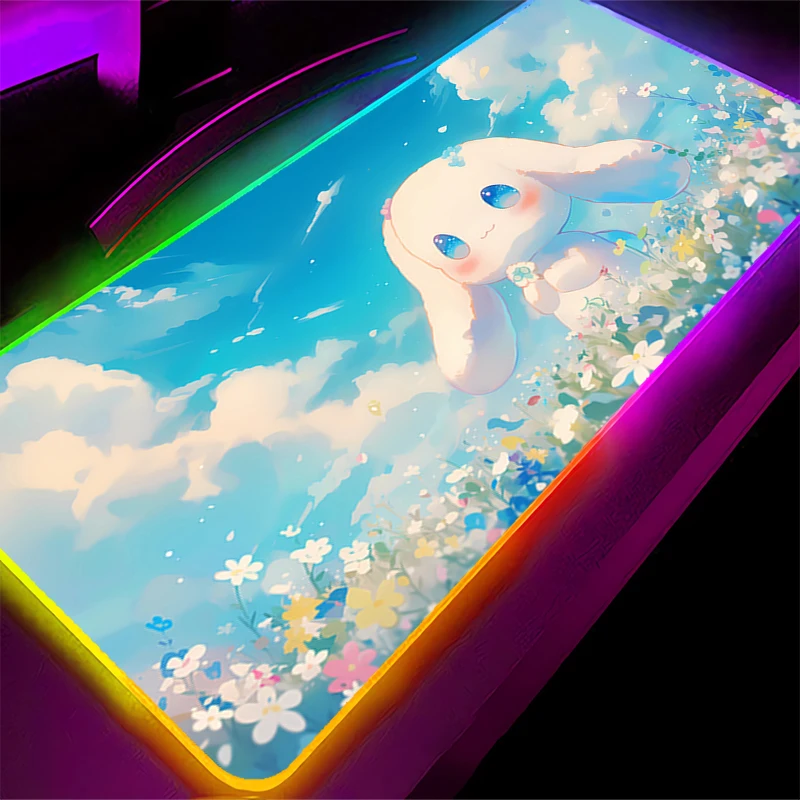 Светодиодный коврик для мыши Cinnamoroll XXL, ноутбук, ПК, RGB, настольный коврик, геймерская офисная подсветка, ковер, клавиатура, настольные игровые аксессуары, коврик для мыши
Светодиодный коврик для мыши Cinnamoroll XXL, ноутбук, ПК, RGB, настольный коврик, геймерская офисная подсветка, ковер, клавиатура, настольные игровые аксессуары, коврик для мыши