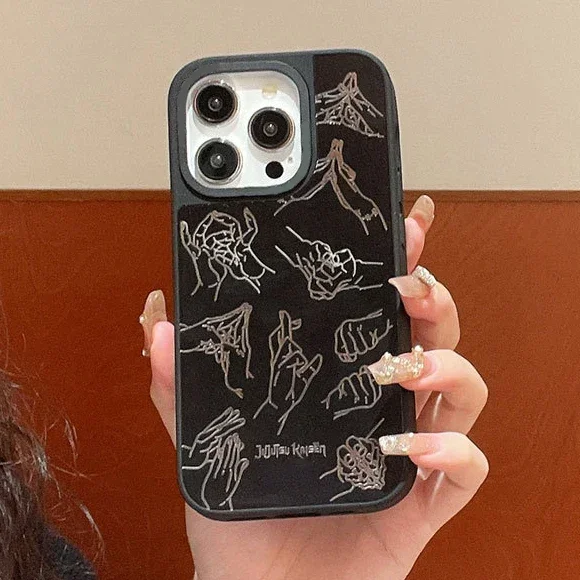 Mirror Surface Anime Gesture Phone Case Cover for IPhone 11 12 13 14 15 16 Pro Max Case for IPhone 16 Pro Max
Mirror Surface Anime Gesture Phone Case Cover for IPhone 11 12 13 14 15 16 Pro Max Case for IPhone 16 Pro Max
