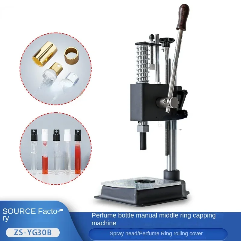 Manual Middle Sleeve Cap Presser Perfume Sprayer Sample Cap Presser Plastic Gripper Pressure Middle Ring Machine
Manual Middle Sleeve Cap Presser Perfume Sprayer Sample Cap Presser Plastic Gripper Pressure Middle Ring Machine