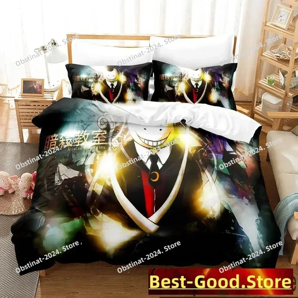 Anime Assassination Classroom Koro-sensei Printed Bed Set Duvet Cover Pillowcase Bedding Set Bed Linen Sheet Quilt Cover Full
Anime Assassination Classroom Koro-sensei Printed Bed Set Duvet Cover Pillowcase Bedding Set Bed Linen Sheet Quilt Cover Full