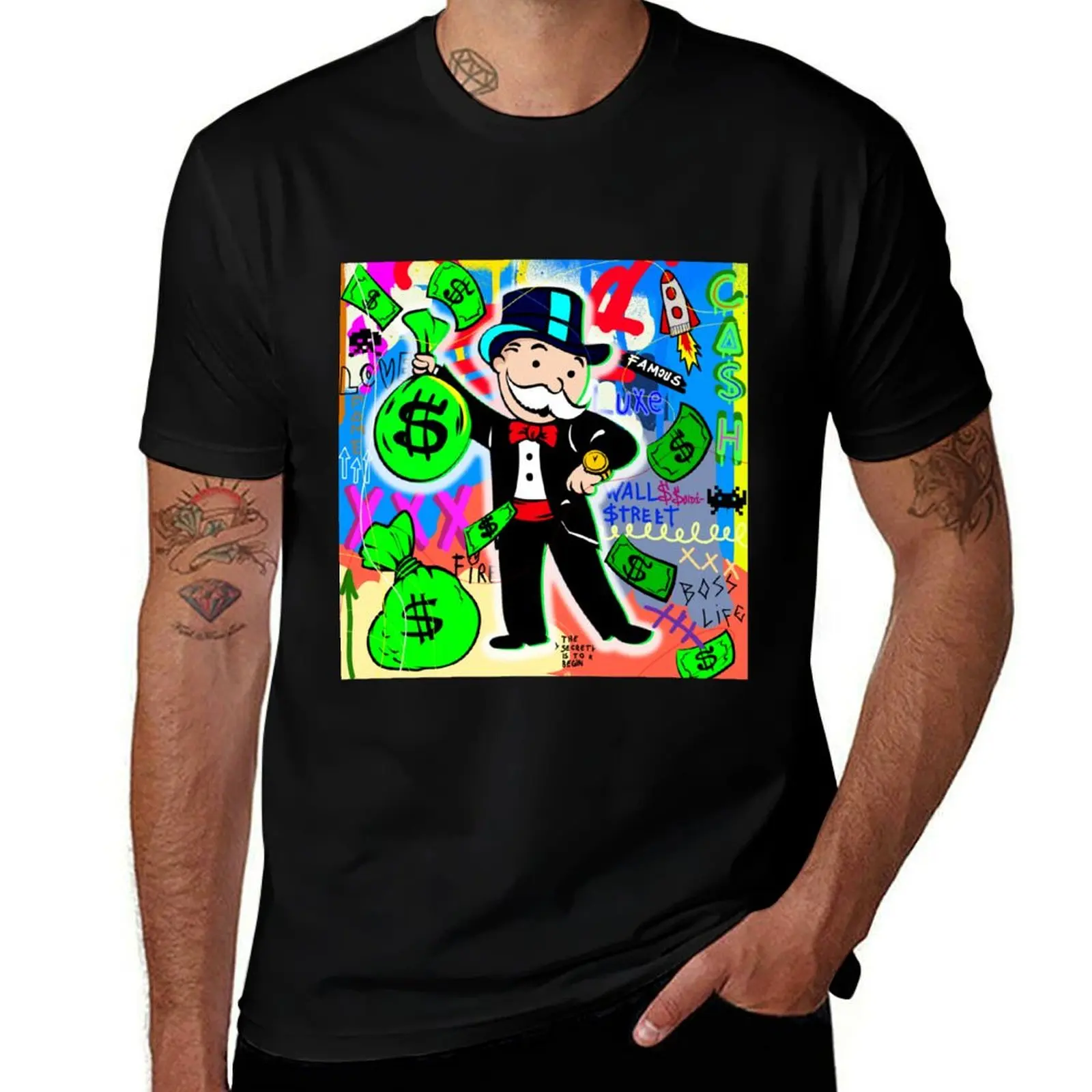 Time is Money Monopoly Man T-Shirt T-shirts man anime shirt valentines clothes mens t shirt
Time is Money Monopoly Man T-Shirt T-shirts man anime shirt valentines clothes mens t shirt