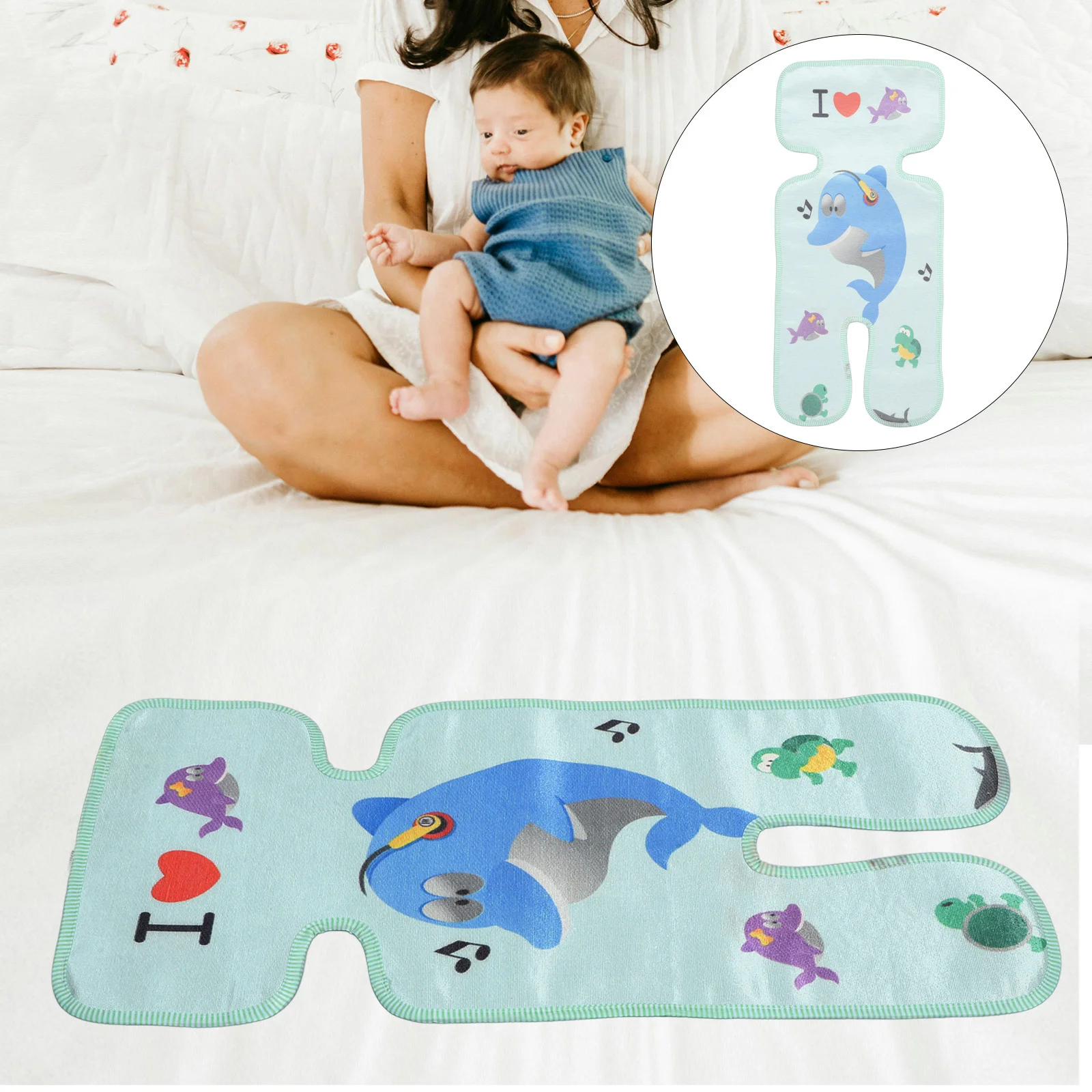 Baby Seats Ice Mat Summer Stroller Liner Infant Car Cool Cushion for Cooling Newborn
Baby Seats Ice Mat Summer Stroller Liner Infant Car Cool Cushion for Cooling Newborn
