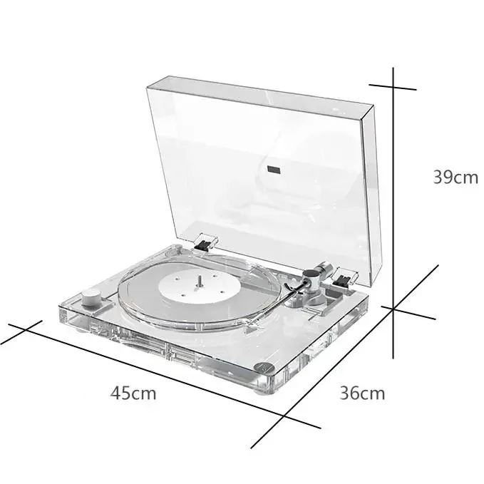 New Style Stereo Hifi Sound Lp Player Turntable Record Portable Vinyl Player Transparent Model Acrylic Vinyl Record Player
New Style Stereo Hifi Sound Lp Player Turntable Record Portable Vinyl Player Transparent Model Acrylic Vinyl Record Player