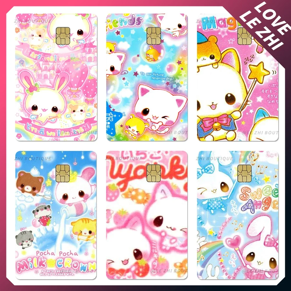 Retro Kawaii Animals Cat Panda Rabbit Bank Card Bus Metro Sticker Cartoon Pvc Diy Waterproof Small Chip Film Sticker Decoration
Retro Kawaii Animals Cat Panda Rabbit Bank Card Bus Metro Sticker Cartoon Pvc Diy Waterproof Small Chip Film Sticker Decoration