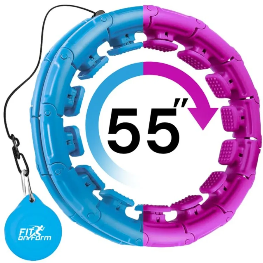 Blue Purple Infinity Weighted Hula Fit Hoop for Adult Weight Loss 2 in 1 Smart Fitness Exercise Hoop for Women Abs Workout 24 2
Blue Purple Infinity Weighted Hula Fit Hoop for Adult Weight Loss 2 in 1 Smart Fitness Exercise Hoop for Women Abs Workout 24 2