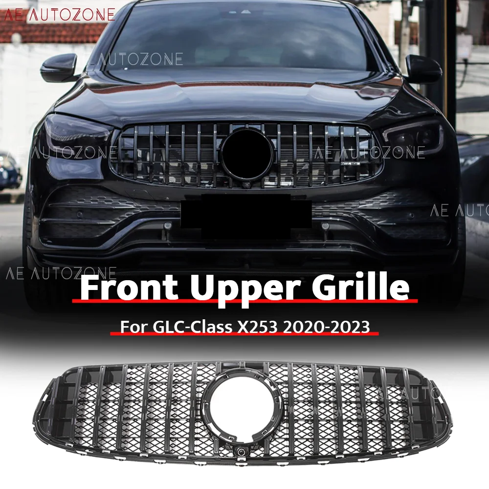Glossy Black Deluxe Front Grille Mesh Back For GLC-Class X253 2020-2023 Sport
Glossy Black Deluxe Front Grille Mesh Back For GLC-Class X253 2020-2023 Sport