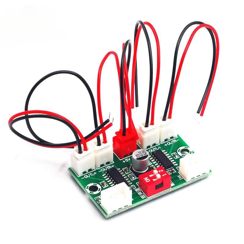 XH-A156 Four-channelPAM8403Digital Amplifier BoardUSB5VPower SupplyDIYMini Amplifier4*3WOutput
XH-A156 Four-channelPAM8403Digital Amplifier BoardUSB5VPower SupplyDIYMini Amplifier4*3WOutput