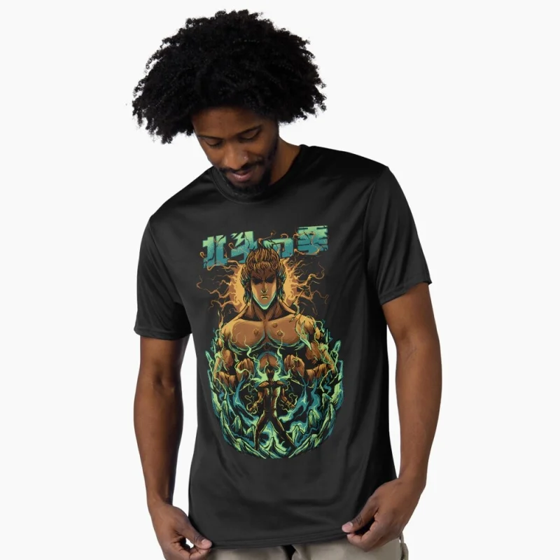 0322 Hokuto No Ken Kenshiro graphic tee Manga Fist of the North Star Anime T shirt Large size Tops 100% cotton print Y2K Clothes
0322 Hokuto No Ken Kenshiro graphic tee Manga Fist of the North Star Anime T shirt Large size Tops 100% cotton print Y2K Clothes