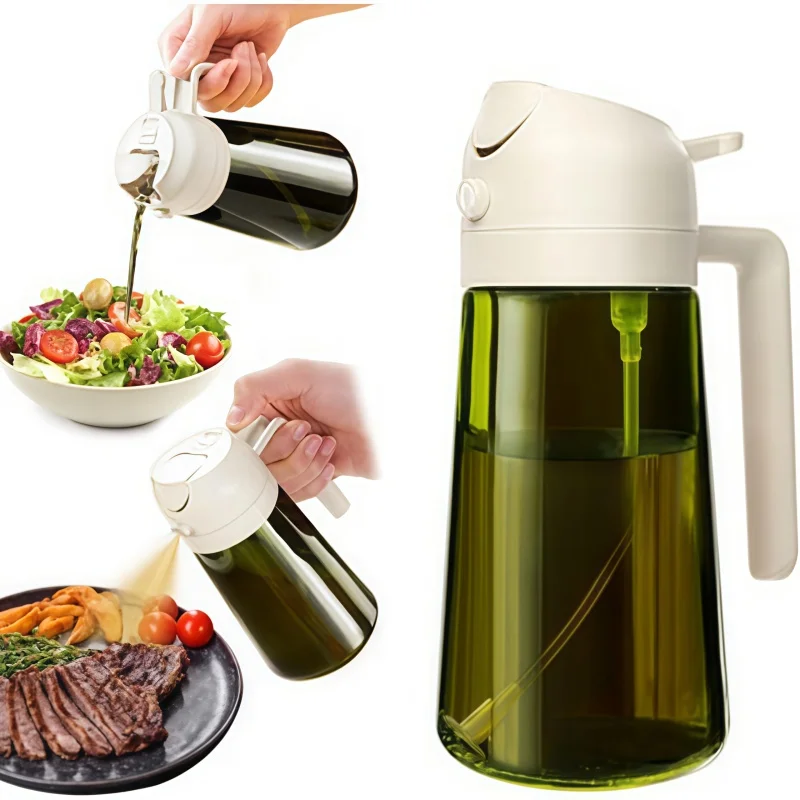 Glass Oil Dispenser Bottle, Leakproof Olive Oil Vinegar Dispenser with Pour Spout, Clear Glass Cruet for Kitchen Cooking
Glass Oil Dispenser Bottle, Leakproof Olive Oil Vinegar Dispenser with Pour Spout, Clear Glass Cruet for Kitchen Cooking