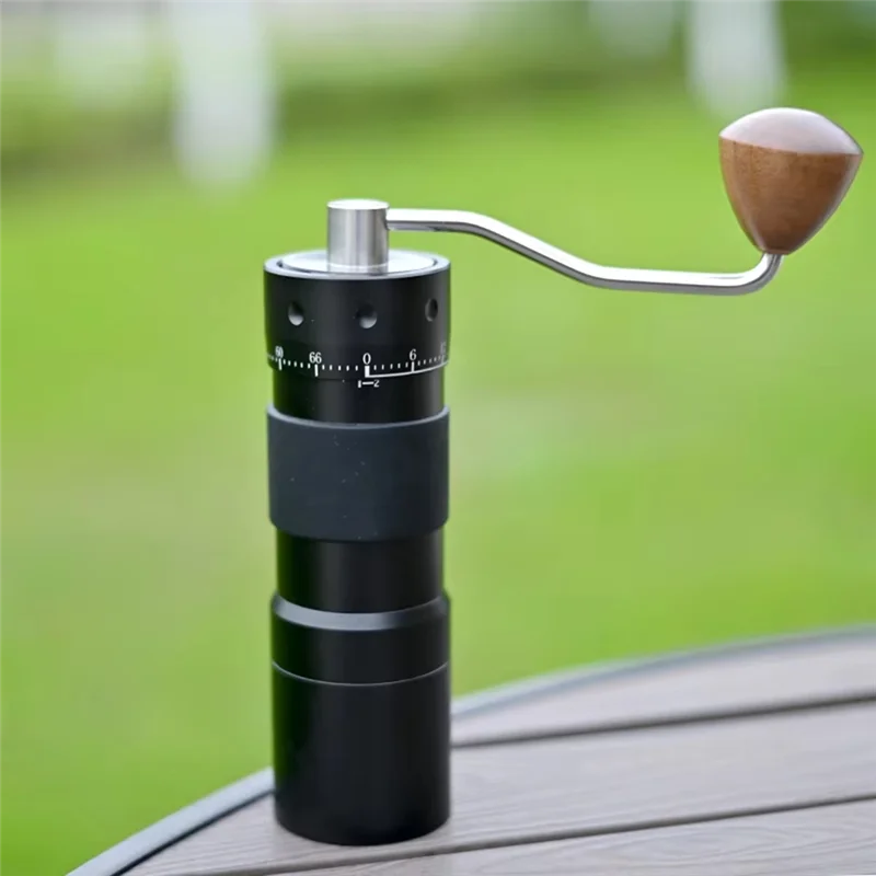 AT02-Manual Coffee Grinder With Adjustable Seven-Star Ghost Tooth Burr Compact Household Coffee Mill External Adjustment
AT02-Manual Coffee Grinder With Adjustable Seven-Star Ghost Tooth Burr Compact Household Coffee Mill External Adjustment